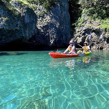 伊豆自然学校シーカヤック体験